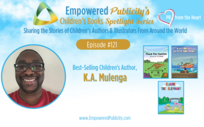 Children’s Books Spotlight Series Episode #121: K.A. Mulenga | Chuck The Cheetah & Elaine The Elephant