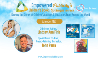 Children’s Books Spotlight Series Episode #123: Lindsay Ann Fink | Ronnie’s Pool & The Boy of Joy