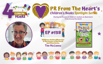 Children’s Books Spotlight Series Episode #158: Tim McCanna | Peach and Plum:  Here We Come!