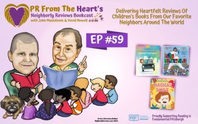 Neighborly Reviews Bookcast Ep. #59 | No Pockets? No Problem! | ¡Viva Valenzuela! | Christine’s Magical Smile